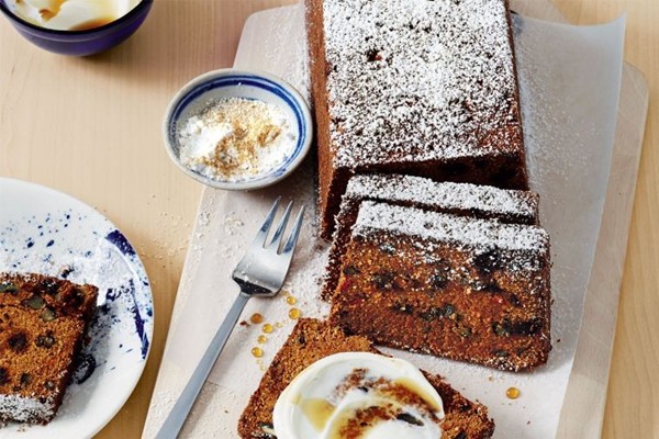 Gluten-free carrot & galangal cake