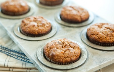 Gluten-free carrot date muffins