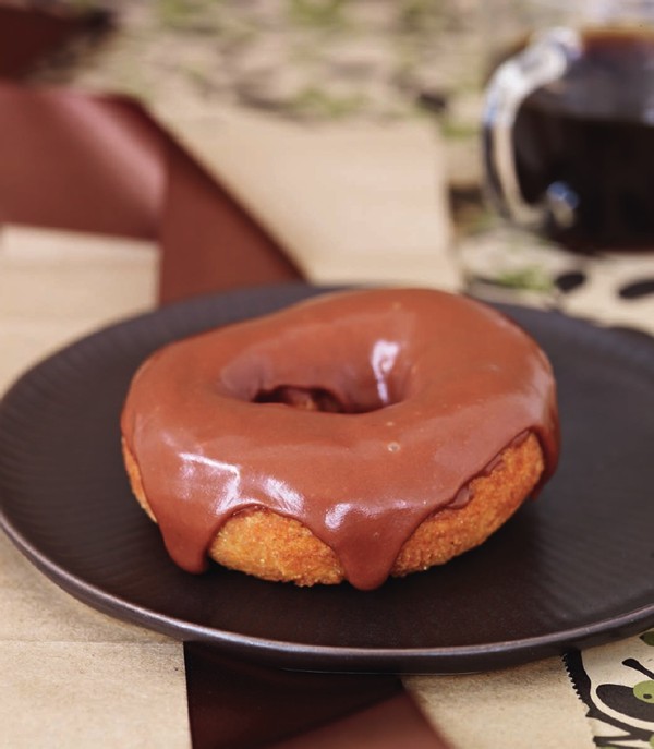 Gluten-free chocolate cake doughnuts