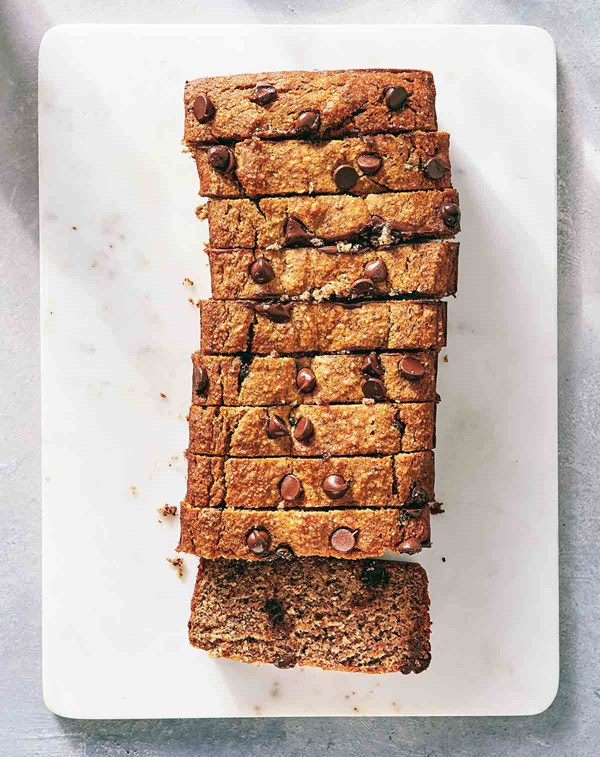 Gluten-free chocolate chip banana bread