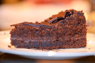 Gluten free chocolate fudge cake