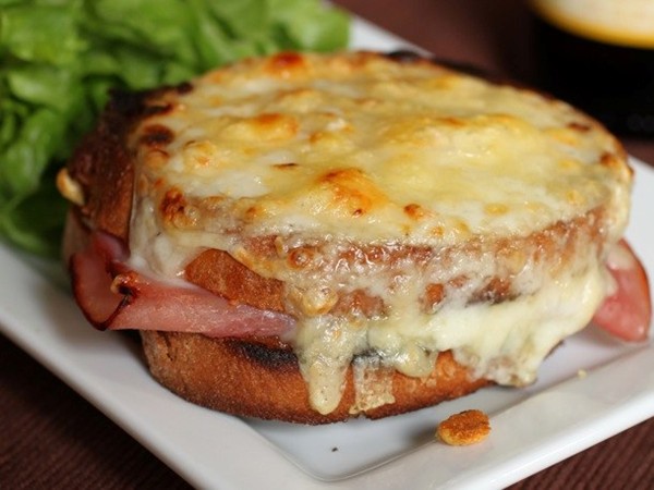 Gluten-free croque-monsieur