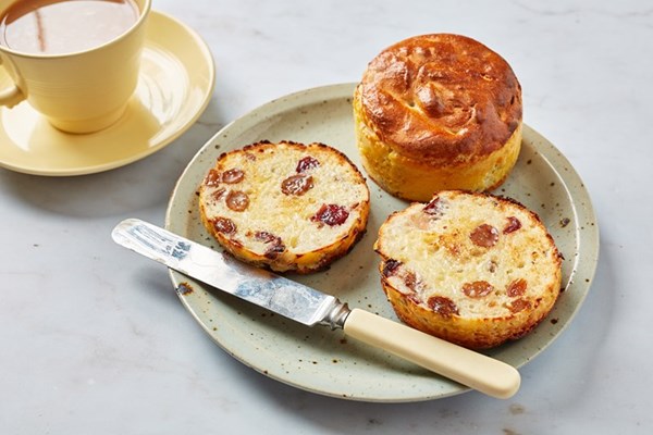 Gluten-free Earl Grey teacakes