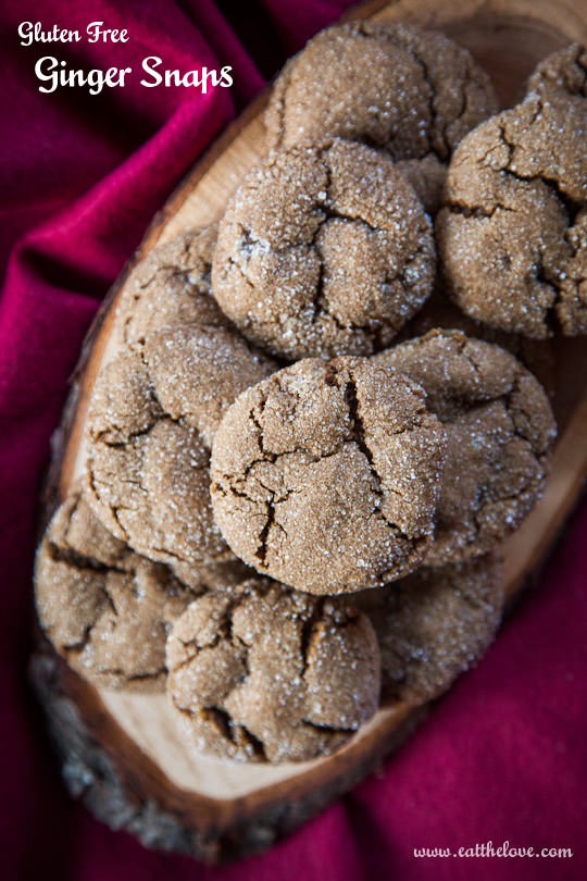 Gluten free ginger snaps