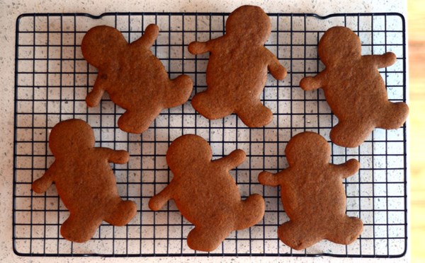 Gluten free gingerbread men