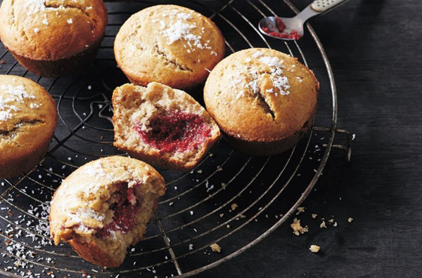 Gluten-free jam 'donuts'