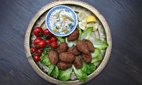 Gluten-free lamb and butternut squash kibbeh