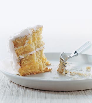 Gluten-free lemon layer cake