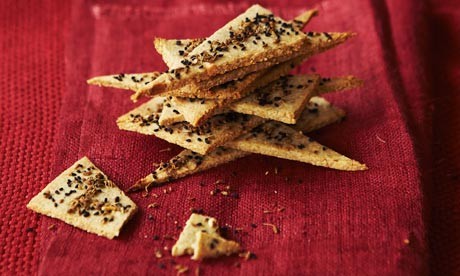 Gluten-free nut crackers