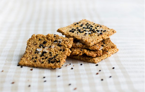Gluten free nut crackers