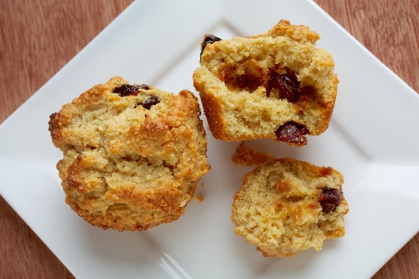 Gluten-free olive oil muffins