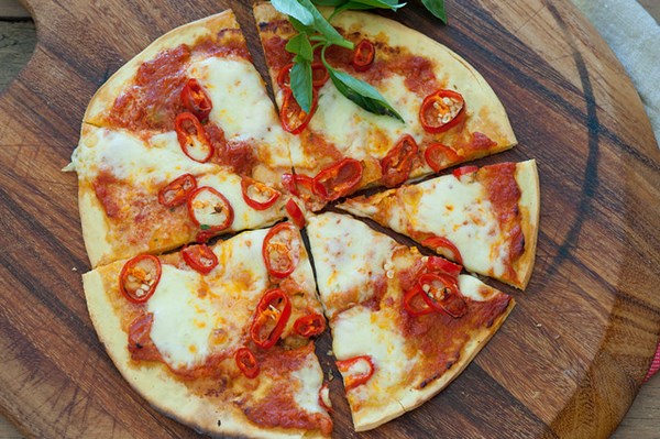 Gluten-free pizza bases