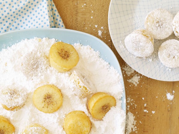 Gluten-free powdered sugar doughnut muffins (Cook the Book)