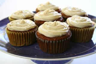 Gluten-free pumpkin cupcakes
