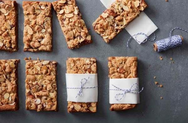 Gluten-free raspberry almond bars