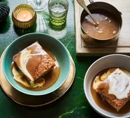 Gluten-free sticky toffee pudding