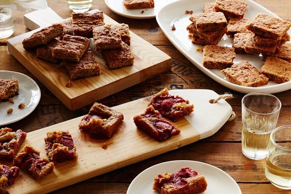 Gluten-free strawberry tart bars