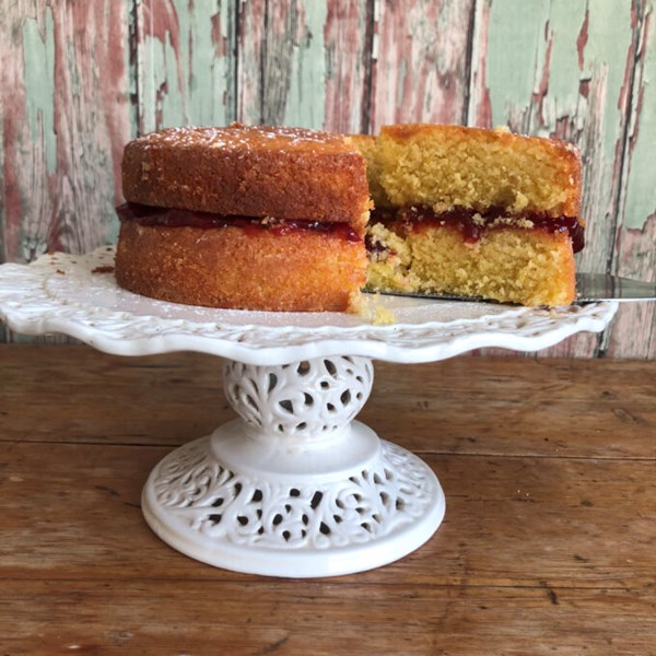 Gluten free zesty lemon Victoria sponge