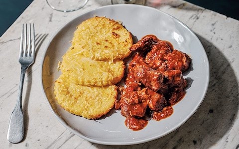 Gnocchi alla Romana with braised lamb and fennel