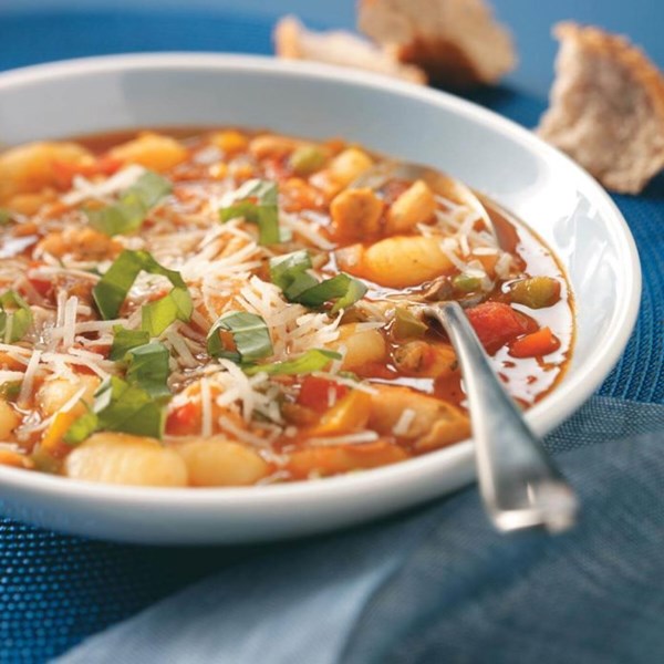 Gnocchi chicken minestrone 