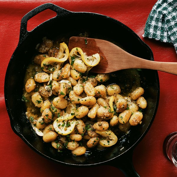 Gnocchi piccata