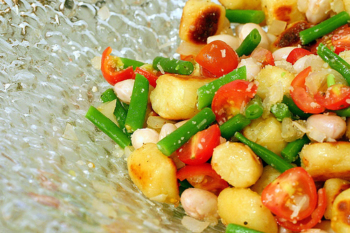 Gnocchi with a grater