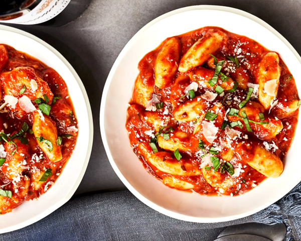 Gnocchi with pomodoro sauce