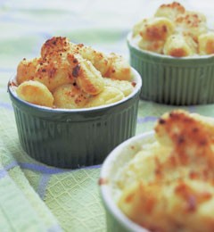 Gnocchi with Roquefort cream (Gnocchi avec crème Roquefort)