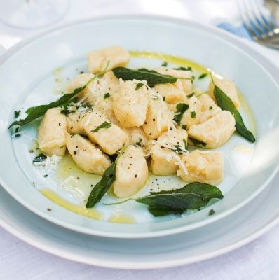 Gnocchi with sage butter