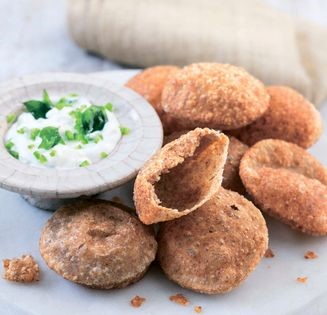Goan puffed bread