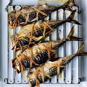 Goan-style stuffed mackerel