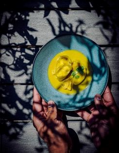 Goan yellow fish curry (Caldine)