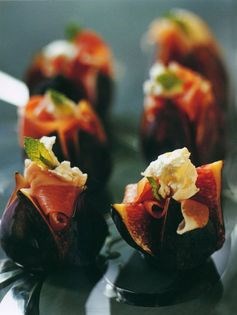 Goat cheese with figs (Chèvre aux figues)