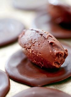 Goat’s cheese ganache