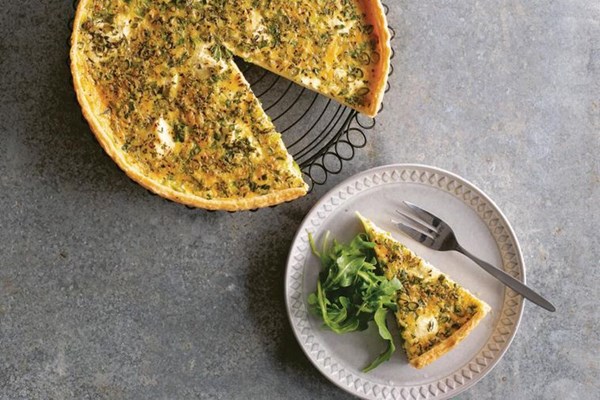 Goat's cheese tart