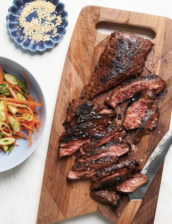Gochujang & sesame skirt steak