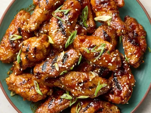 Gochujang butter grilled wings