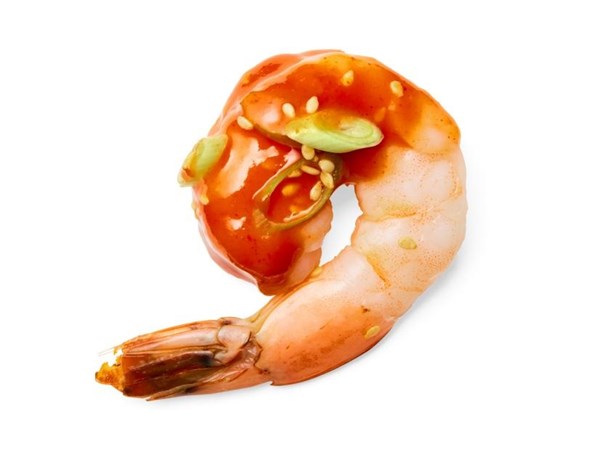 Gochujang shrimp cocktail 