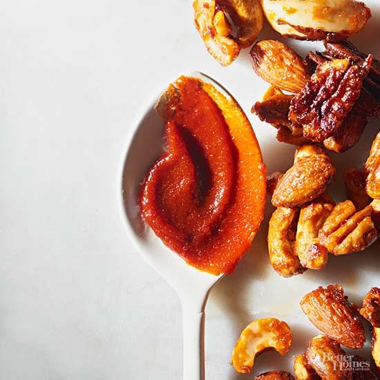 Gochujang spiced nuts