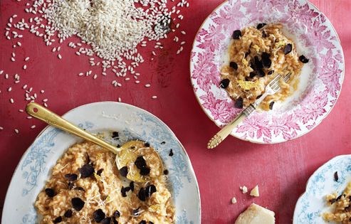 Gold leaf & white truffle risotto