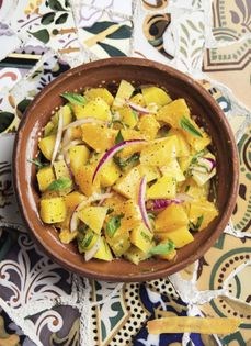 Golden beet & orange salad
