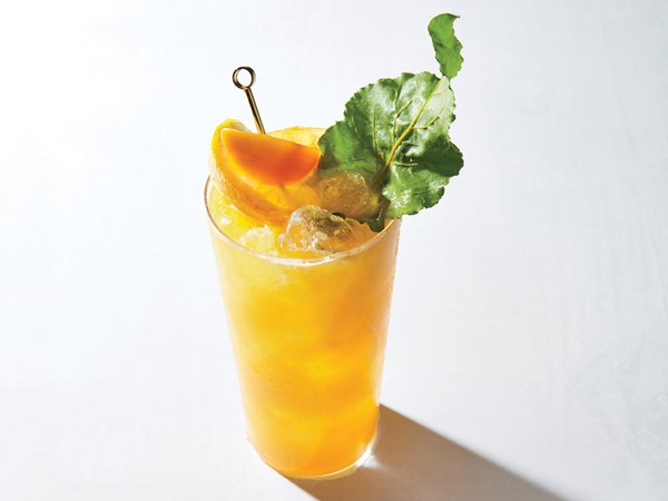 Golden beet Bloody Mary