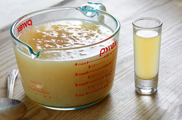 Golden bone broth