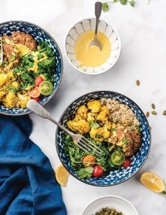 Golden bowls