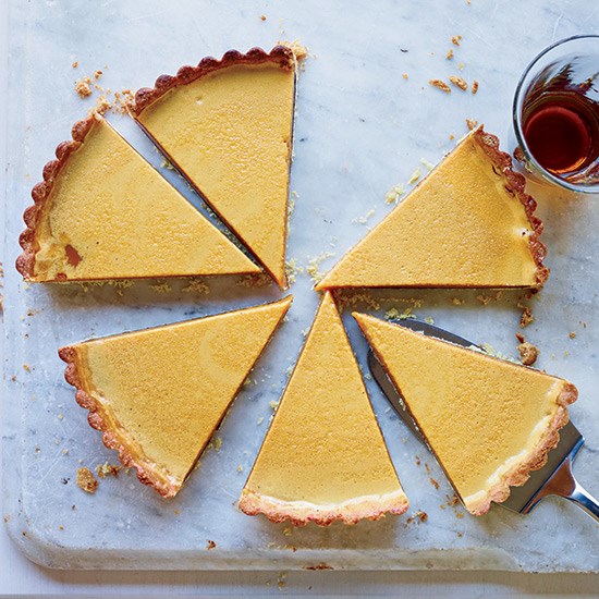 Golden caramel and chocolate tart [Dorie Greenspan]