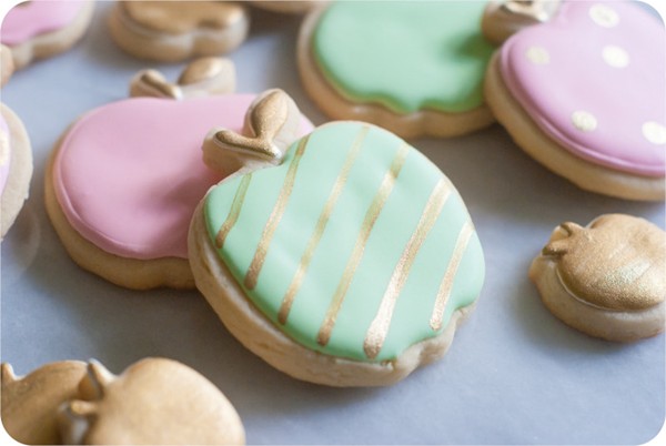 Golden Delicious apple cookies