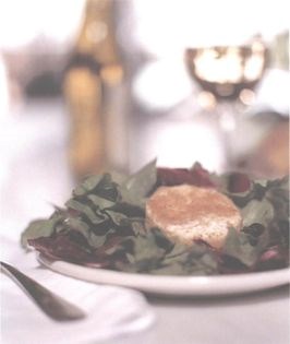 Golden goat cheese (Tomino dorato)