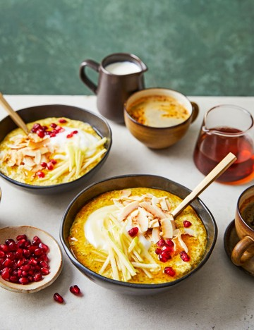 Golden milk bircher