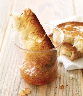 Golden pear-vanilla jam