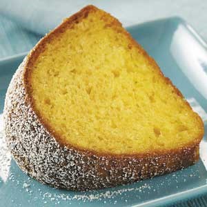 Golden pound cake